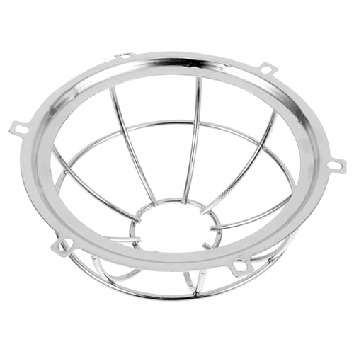 BEBEMOKO Feuerlöschsprinkler Schutzabdeckung aus Robustem Metall Stoßfest und Korrosionsbeständig Einfache Montage ohne Demontage Vielseitiger Detektorschutz für Wohn- Gewerbe von BEBEMOKO
