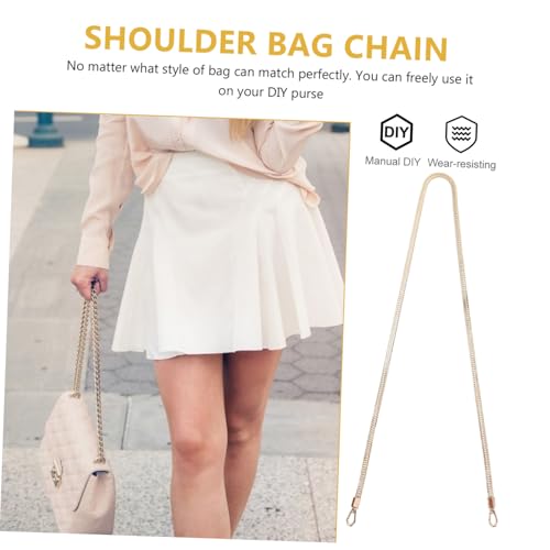 BEBEMOKO Fox Tail Eisen Taschenkette mit Schnallen DIY Handtaschenriemen Modische Umhängetasche Zubehör Elegante Tasche Dekoration und Ersatz für Clutches von BEBEMOKO