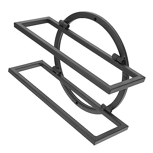 BEBEMOKO Kompakter Edelstahl Weinglashalter Mit Wandmontage Stabiler Weinflaschen-displayständer Flexibles Design Für Stilvolle Küche Und Einrichtungsakzente von BEBEMOKO