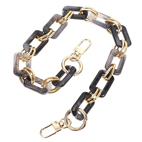 BEBEMOKO Handtaschenkette Resin Verstellbarer Schultergurt für Taschen für DIY Handtaschen und Umhängetaschen Tolles für Frauen und Taschenliebhaber von BEBEMOKO