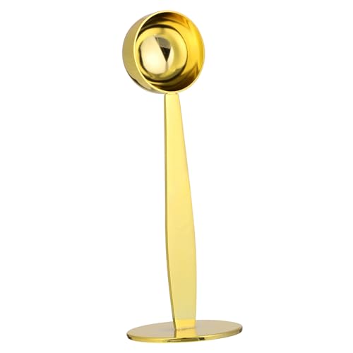 BEBEMOKO Kaffeelöffel Scoop Drücken Für Pulver Unten Espressolöffel Gedrückt Milch Messung Kaffeebarlöffel Messlöffel Aus Stahl Kaffee Aus Stahl Löffel Kaffee Messen Golden Rostfreier Stahl BEBEMOKO Kaffeelöffel Scoop Drücken Für Pulver Unten Espressolöffel Gedrückt Milch Messung Kaffeebarlöffel Messlöffel Aus Stahl Kaffee Aus Stahl Löffel Kaffee Messen Golden Rostfreier Stahl von BEBEMOKO