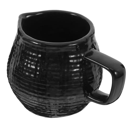 BEBEMOKO Keramik Mini Milchkanne mit Henkel Vielseitiges Porzellan Sahnekännchen für Milch Sahne Soßen für Zuhause und Restaurant Leicht zu Reinigen Elegantes Design BEBEMOKO Keramik Mini Milchkanne mit Henkel Vielseitiges Porzellan Sahnekännchen für Milch Sahne Soßen für Zuhause und Restaurant Leicht zu Reinigen Elegantes Design von BEBEMOKO