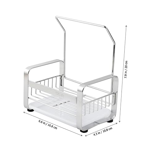 BEBEMOKO Küchen Organizer Abtropfgestell aus Multifunktionales Ablagegestell für Spüle S Silber Platzsparend Abnehmbarer Wasserspeicher Rutschfeste Füße Schnelles Abtropfen BEBEMOKO Küchen Organizer Abtropfgestell aus Multifunktionales Ablagegestell für Spüle S Silber Platzsparend Abnehmbarer Wasserspeicher Rutschfeste Füße Schnelles Abtropfen von BEBEMOKO