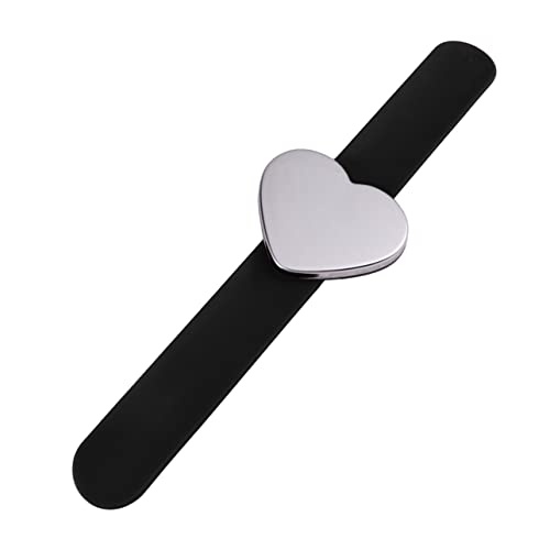BEBEMOKO Magnetarmband Schnapparmbänder magnetisches Herzarmband herzarmbänder Magnetic Wristband Handgelenk Schlaufe Handgelenkband Handabziehbild Slap-Hand- Kieselgel Black BEBEMOKO Magnetarmband Schnapparmbänder magnetisches Herzarmband herzarmbänder Magnetic Wristband Handgelenk Schlaufe Handgelenkband Handabziehbild Slap-Hand- Kieselgel Black von BEBEMOKO