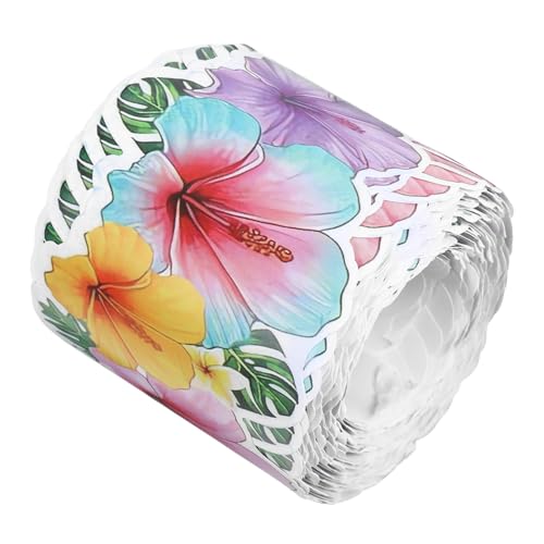 BEBEMOKO Pinnwand Bordüre Blumenmuster Langlebige Papierrolle Einfache Montage Vielseitig für Klassenzimmer Büro Party Dekoration Tropisches Hawaii Design BEBEMOKO Pinnwand Bordüre Blumenmuster Langlebige Papierrolle Einfache Montage Vielseitig für Klassenzimmer Büro Party Dekoration Tropisches Hawaii Design von BEBEMOKO