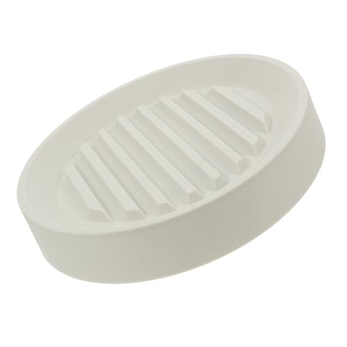 BEBEMOKO Robuster Pflanzenroller Mit Rädern Runde Blumentopftropfschale 25,5 Stück 21 Stück 3,5cm Für Innen Und Außen Langlebig Weiß von BEBEMOKO