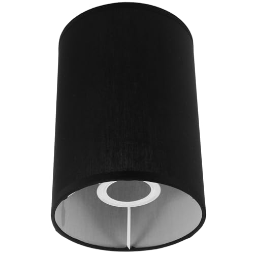 BEBEMOKO Runder Dekorativer Lampenschirm Passend für Steh und Tischlampen Robust und Bruchfest für Wohnzimmer Schlafzimmer Hotel und Büro Schwarzes Design BEBEMOKO Runder Dekorativer Lampenschirm Passend für Steh und Tischlampen Robust und Bruchfest für Wohnzimmer Schlafzimmer Hotel und Büro Schwarzes Design von BEBEMOKO