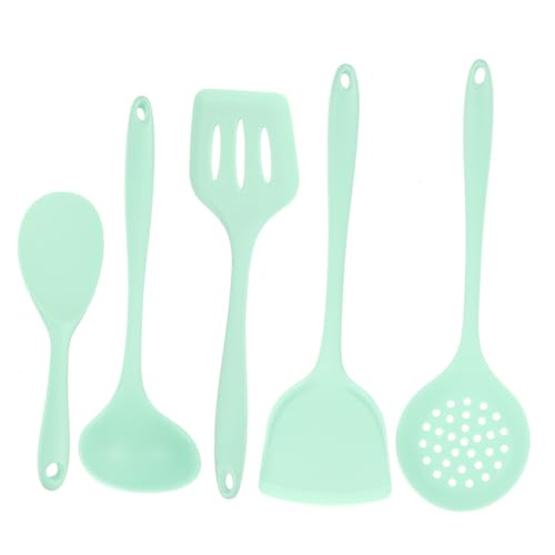 BEBEMOKO Silikon Küchenutensilien Hitzebeständig Antihaft Spatel Löffel mit Aufhängefunktion Bpa frei Robust für Gesundes Kochen und Platzsparende Aufbewahrung BEBEMOKO Silikon Küchenutensilien Hitzebeständig Antihaft Spatel Löffel mit Aufhängefunktion Bpa frei Robust für Gesundes Kochen und Platzsparende Aufbewahrung von BEBEMOKO