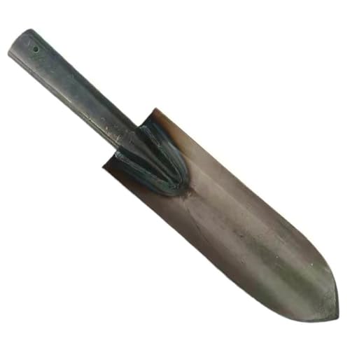 BEBEMOKO Verlängerter Gartenspaten aus Robustem Scharfe Spitze für Graben und Umpflanzen Vielseitiges Gartenwerkzeug für Bodenlockerung Kompost und Beetpflege Ergonomisch und Langlebig von BEBEMOKO