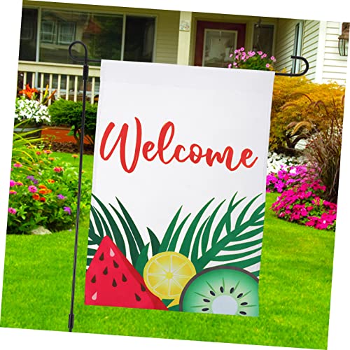 BEBEMOKO Weiße Gartenflagge mit Robustem Fahnenmast Teiliges Wetterfeste Leere Outdoor Dekoration für DIY Garten Party und Gestaltung BEBEMOKO Weiße Gartenflagge mit Robustem Fahnenmast Teiliges Wetterfeste Leere Outdoor Dekoration für DIY Garten Party und Gestaltung von BEBEMOKO