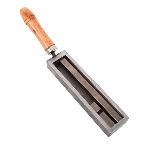 BEBEMOKO Barrenformen Zum Schmelzen Von Metall Gold-Silber-gussform Für Metallbarrenherstellung Zubehör Für DIY-schmuckherstellung Mit Holzgriff Und Metallformen von BEBEMOKO