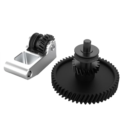 BEBIKR Extruder Getriebekomponente Hochfester Aus Aluminiumlegierung Hotend Extruder Getriebe Für Bambu X1 P1P P1S 3D Drucker von BEBIKR