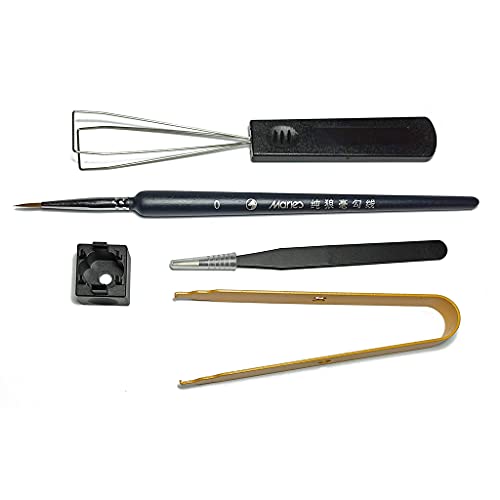 BEBIKR Switch Opener Lubrication Kit Mechanische Tastatur Tastenkappen Öffner Sofort Für MX Switches 5 Stück Switch Opener Schmierung Kit von BEBIKR