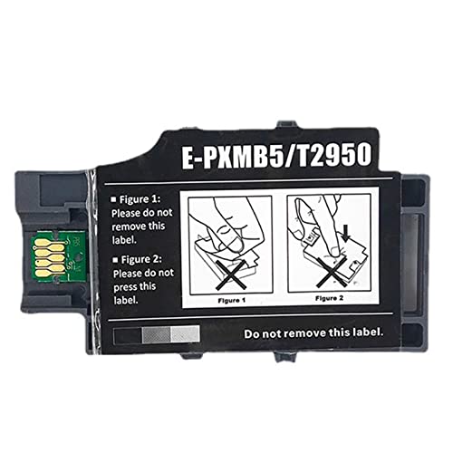 BEBIKR T2950 Wartung für Tankabfälle für Tank mit Chip für Epson Workforce WF-100 WF-100W WF-110 WF-110W PX-S05 E-PXMB5 Abfallsammeltank Forepson BEBIKR T2950 Wartung für Tankabfälle für Tank mit Chip für Epson Workforce WF-100 WF-100W WF-110 WF-110W PX-S05 E-PXMB5 Abfallsammeltank Forepson von BEBIKR