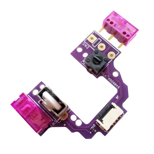 Hot Swap Maus-Motherboards, PCB-Tastenplatine mit Schaltern, silberfarbene Maus-Encoder für GPROX Superlight 2 Maus-Tastenbrett Hot Swap Maus-Motherboards, PCB-Tastenplatine mit Schaltern, silberfarbene Maus-Encoder für GPROX Superlight 2 Maus-Tastenbrett von BEBIKR
