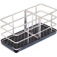 BEBUSINGOTO (208,510 cm, schwarz) küche waschbecken edelstahl lagerung rack, seife lagerung rack bad waschbecken rack von BEBUSINGOTO