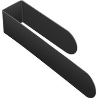 BEBUSINGOTO (Schwarz) Handtuchhalter fürs Badezimmer, selbstklebender Handtuchhalter zur Wandmontage, 23 cm Edelstahl-Handtuchhalter fürs Badezimmer von BEBUSINGOTO