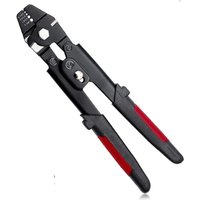 BEBUSINGOTO 10 Zoll Crimpzange – Angelzange aus Stahl – Crimpwerkzeug aus Kupfer und Aluminium – Crimphülsen 0,1–2,2 mm BEBUSINGOTO 10 Zoll Crimpzange – Angelzange aus Stahl – Crimpwerkzeug aus Kupfer und Aluminium – Crimphülsen 0,1–2,2 mm von BEBUSINGOTO