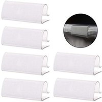 BEBUSINGOTO 12 Stück transparente Tischrockklammern aus Kunststoff mit Hakenverschluss für Tischdecken, Tischröcke, Tischdecken und Tischkanten BEBUSINGOTO 12 Stück transparente Tischrockklammern aus Kunststoff mit Hakenverschluss für Tischdecken, Tischröcke, Tischdecken und Tischkanten von BEBUSINGOTO