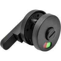 BEBUSINGOTO 1pc Universal Türschloss Anzeige Bolzen Frei Tür Hardware Private Toilette Scheune Wohnung Schrank Schwarz Knoten von BEBUSINGOTO