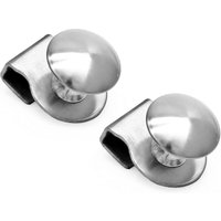 BEBUSINGOTO 2 Stück Glastürklemmen aus Edelstahl für 5–8 mm Glas, Glastürgriffklemmen, kein Bohren erforderlich BEBUSINGOTO 2 Stück Glastürklemmen aus Edelstahl für 5–8 mm Glas, Glastürgriffklemmen, kein Bohren erforderlich von BEBUSINGOTO