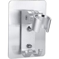 BEBUSINGOTO 2 Stück stark haftender Duschkopfhalter mit verstellbarer Duschstangenhalterung, Wandhalterung für Handbrause, silberner Haken BEBUSINGOTO 2 Stück stark haftender Duschkopfhalter mit verstellbarer Duschstangenhalterung, Wandhalterung für Handbrause, silberner Haken von BEBUSINGOTO