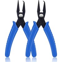 BEBUSINGOTO 2-teiliges Schmuckzangen-Set, Werkzeuge zur Schmuckherstellung, Spaltringzange und Crimpzange für Schmuckperlen BEBUSINGOTO 2-teiliges Schmuckzangen-Set, Werkzeuge zur Schmuckherstellung, Spaltringzange und Crimpzange für Schmuckperlen von BEBUSINGOTO