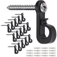 BEBUSINGOTO 20er-Pack Weihnachtslichterhaken mit Schrauben für drinnen und draußen BEBUSINGOTO 20er-Pack Weihnachtslichterhaken mit Schrauben für drinnen und draußen von BEBUSINGOTO