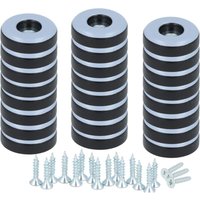 BEBUSINGOTO 24 x Teflon-Gleiter mit Schrauben - 25 mm - rund - Gleiter für Stühle und andere Möbel BEBUSINGOTO 24 x Teflon-Gleiter mit Schrauben - 25 mm - rund - Gleiter für Stühle und andere Möbel von BEBUSINGOTO