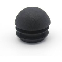 BEBUSINGOTO 25 mm schwarze runde Stuhlrohr-Endkappen-Einsätze, gerippte, runde, gewölbte Möbelbeinkappen für Tische und Stühle, 50 Stück BEBUSINGOTO 25 mm schwarze runde Stuhlrohr-Endkappen-Einsätze, gerippte, runde, gewölbte Möbelbeinkappen für Tische und Stühle, 50 Stück von BEBUSINGOTO