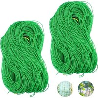 BEBUSINGOTO 2er-Pack 1,8 m x 3,6 m Polyethylen-Rankgitter zur Unterstützung von Kletterpflanzen BEBUSINGOTO 2er-Pack 1,8 m x 3,6 m Polyethylen-Rankgitter zur Unterstützung von Kletterpflanzen von BEBUSINGOTO