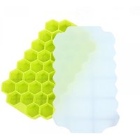 BEBUSINGOTO 2er-Pack Eiswürfelformen aus Silikon mit BPA-freiem Deckel, leicht zu lösende quadratische Eiswürfelformen, flexibles Kieselgel in BEBUSINGOTO 2er-Pack Eiswürfelformen aus Silikon mit BPA-freiem Deckel, leicht zu lösende quadratische Eiswürfelformen, flexibles Kieselgel in von BEBUSINGOTO