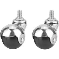 BEBUSINGOTO 2er-Pack Kugellagerrollen, 2-Zoll-Rad, Schwenkrolle für Bürostühle, robust BEBUSINGOTO 2er-Pack Kugellagerrollen, 2-Zoll-Rad, Schwenkrolle für Bürostühle, robust von BEBUSINGOTO