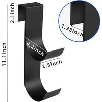 BEBUSINGOTO 2er-Pack Poolzaunhaken für Poolausrüstung für Poolschlauch, Poolskimmer, passend für Geländer von 3/4 Zoll bis 1-1/4 Zoll BEBUSINGOTO 2er-Pack Poolzaunhaken für Poolausrüstung für Poolschlauch, Poolskimmer, passend für Geländer von 3/4 Zoll bis 1-1/4 Zoll von BEBUSINGOTO
