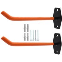BEBUSINGOTO 2er-Pack Reifenaufhänger zur Wandmontage, Lagerregal, 26 cm große Garagenhaken zum Organisieren von Garagen, Reifenrädern, Leitern BEBUSINGOTO 2er-Pack Reifenaufhänger zur Wandmontage, Lagerregal, 26 cm große Garagenhaken zum Organisieren von Garagen, Reifenrädern, Leitern von BEBUSINGOTO