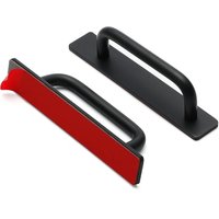 BEBUSINGOTO 2er-Pack selbstklebende Schrankgriffe, selbstklebende Schubladengriffe, Push-Pull-Hilfe für Küchenschrank, Fenster, Schiebetürgriff für BEBUSINGOTO 2er-Pack selbstklebende Schrankgriffe, selbstklebende Schubladengriffe, Push-Pull-Hilfe für Küchenschrank, Fenster, Schiebetürgriff für von BEBUSINGOTO