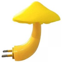 BEBUSINGOTO 2x LED Pilz Nachtlicht Wandleuchte EU Stecker Warmweiß Lichtsteuerung von BEBUSINGOTO