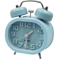 BEBUSINGOTO 3" Retro Analoger Doppelglocken-Quarzwecker, tickt nicht, geräuschloser Wecker für die Nacht, lauter Alarm, batteriebetrieben mit BEBUSINGOTO 3" Retro Analoger Doppelglocken-Quarzwecker, tickt nicht, geräuschloser Wecker für die Nacht, lauter Alarm, batteriebetrieben mit von BEBUSINGOTO