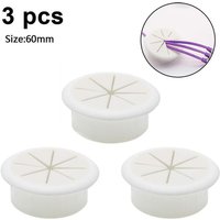 BEBUSINGOTO 3 Stück Kabeldurchführungen für Schreibtische, Kabelabdeckungen für Büro-PCs von BEBUSINGOTO