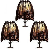 BEBUSINGOTO 3-teilige Halloween-Lampenschirmdekoration, schwarzer Spinnennetz-Spitzenbezug. BEBUSINGOTO 3-teilige Halloween-Lampenschirmdekoration, schwarzer Spinnennetz-Spitzenbezug. von BEBUSINGOTO