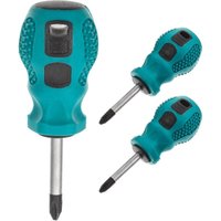 BEBUSINGOTO 3-teiliger manueller Schraubendreher, Handreparaturwerkzeug, kurzer Steckschlüssel, Chrom-Vanadium-Stahl BEBUSINGOTO 3-teiliger manueller Schraubendreher, Handreparaturwerkzeug, kurzer Steckschlüssel, Chrom-Vanadium-Stahl von BEBUSINGOTO