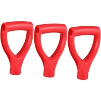 BEBUSINGOTO 3Pcs Garten Gabel Griff Ersatz Wagon Griff Rot Zubehör Schaufel Hand Grip Ersatz Griff D Wagon Griffe Werkzeug Lkw BEBUSINGOTO 3Pcs Garten Gabel Griff Ersatz Wagon Griff Rot Zubehör Schaufel Hand Grip Ersatz Griff D Wagon Griffe Werkzeug Lkw von BEBUSINGOTO