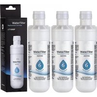 BEBUSINGOTO 3er-Pack Wasserfilter für LG LT1000P Kühlschrank ADQ747935 von BEBUSINGOTO