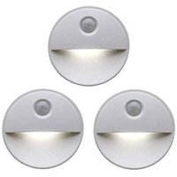 BEBUSINGOTO 3er-Pack zum Aufkleben, Nachtlicht mit Bewegungsmelder für den Innenbereich, schlaffördernde LED-Lampen, kabellos, batteriebetrieben, BEBUSINGOTO 3er-Pack zum Aufkleben, Nachtlicht mit Bewegungsmelder für den Innenbereich, schlaffördernde LED-Lampen, kabellos, batteriebetrieben, von BEBUSINGOTO