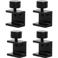 BEBUSINGOTO 4 Stück 3D-Drucker, verstellbares Ende, 3 Pro Glasclip, 3D-Drucker, Hot Bed Clip, kompatibel mit CR10 BEBUSINGOTO 4 Stück 3D-Drucker, verstellbares Ende, 3 Pro Glasclip, 3D-Drucker, Hot Bed Clip, kompatibel mit CR10 von BEBUSINGOTO