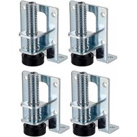 BEBUSINGOTO 4-teilige verstellbare Möbelnivellierer, Hochleistungs-Nivellierfüße, Möbelnivellierungsfüße, verstellbare Möbelbeine, Möbelbeine von BEBUSINGOTO