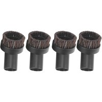 BEBUSINGOTO 4-teiliges Ersatzset für Rundbürsten für Staubsauger aus Rosshaar, Reinigungswerkzeuge für Ecken/Schienen, Innendurchmesser 32 mm BEBUSINGOTO 4-teiliges Ersatzset für Rundbürsten für Staubsauger aus Rosshaar, Reinigungswerkzeuge für Ecken/Schienen, Innendurchmesser 32 mm von BEBUSINGOTO