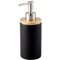 BEBUSINGOTO 400 ml Seifenspender aus Keramik, nordischer Stil, Flüssigseifenspender, ideal für Küche und Bad, Schwarz, Flasche, 1 Packung BEBUSINGOTO 400 ml Seifenspender aus Keramik, nordischer Stil, Flüssigseifenspender, ideal für Küche und Bad, Schwarz, Flasche, 1 Packung von BEBUSINGOTO