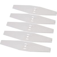 BEBUSINGOTO 5 Stück Rasentrimmer-Ersatzklingen, Rasenmäherklingen aus Stahl mit scharfen Klingen, elektrische Rasenmäherklingen für Rasentrimmer, BEBUSINGOTO 5 Stück Rasentrimmer-Ersatzklingen, Rasenmäherklingen aus Stahl mit scharfen Klingen, elektrische Rasenmäherklingen für Rasentrimmer, von BEBUSINGOTO