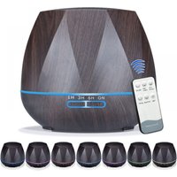 BEBUSINGOTO 550 ml Diffusor für ätherische Öle, verbesserte 6-in-1-Fernbedienung, Ultraschall-Luftbefeuchter mit kühlem Nebel für Aromatherapie, 7 BEBUSINGOTO 550 ml Diffusor für ätherische Öle, verbesserte 6-in-1-Fernbedienung, Ultraschall-Luftbefeuchter mit kühlem Nebel für Aromatherapie, 7 von BEBUSINGOTO